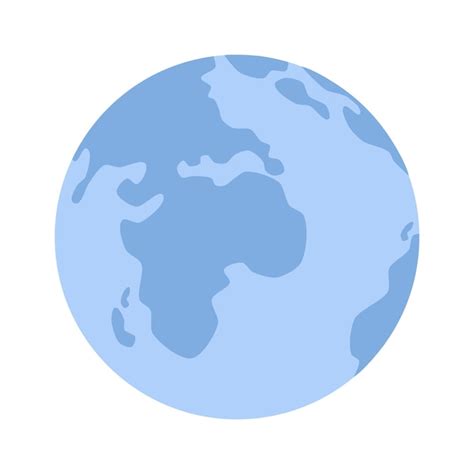 Premium Vector Planet Earth Globe Vector Illustration
