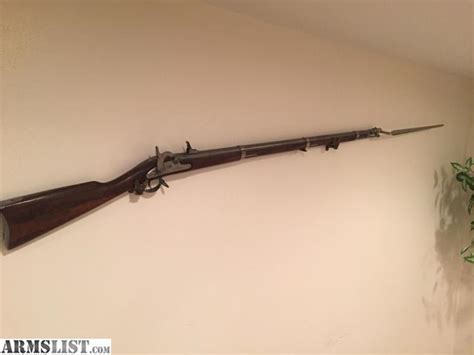 Armslist For Sale Civil War Replica 1861 Springfield Rifle And Bayonet