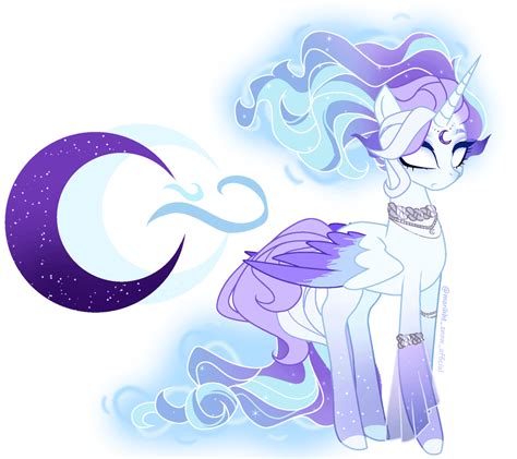 My New Pony Oc Moonlight Shadow I Got Her From Marihht On Deviantart