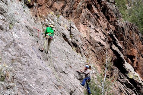 Guided Rock Climbing In North Cheyenne Canyon