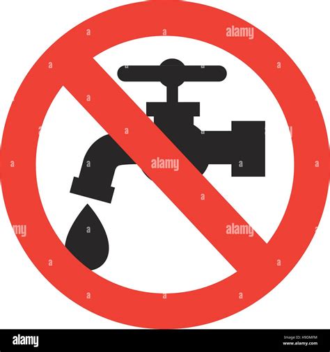 Save Water Sign Stock Vector Image And Art Alamy