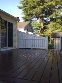 Maybe you would like to learn more about one of these? Vinyl Deck Privacy Deck privacy made from azek. Trex ...