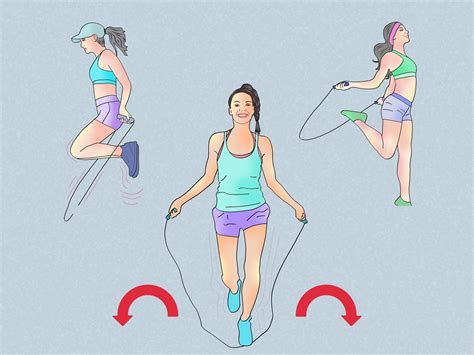 Learning how to jump rope is often a steep curve and one of the first few obstacles that you will face is having to learn how to size a jump rope properly. How to Jump Rope for Weight Loss: 10 Steps (with Pictures)