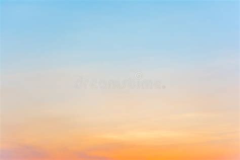 Sunset Sunrise Twilight In Clear Sky Stock Image Image Of Seascape