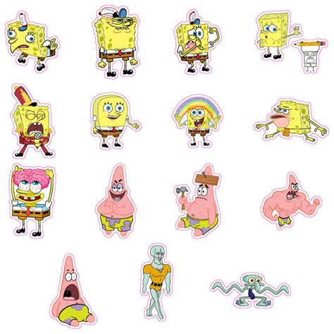 Spongebob Squarepants Wacky Stickers Gumball Machine Warehouse