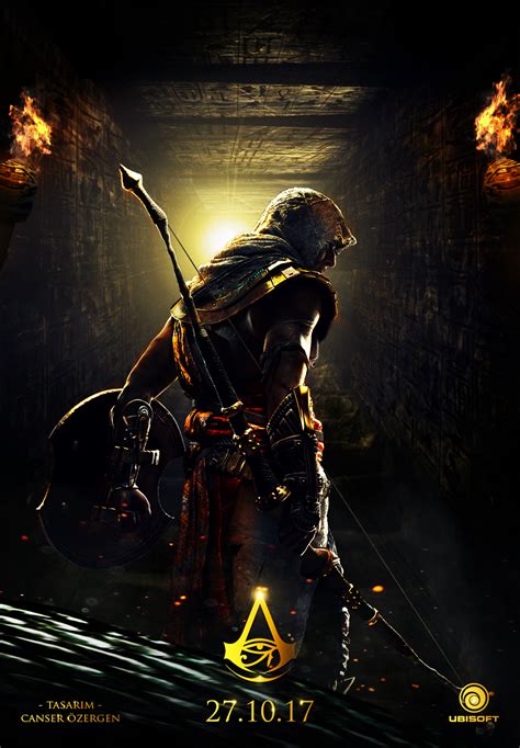 Assassin S Creed Origins Poster Design By Canserm On Deviantart