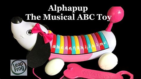 Alpha Pup The Leapfrog Learn The Alphabet Abc Musical Puppy Doggy Toy