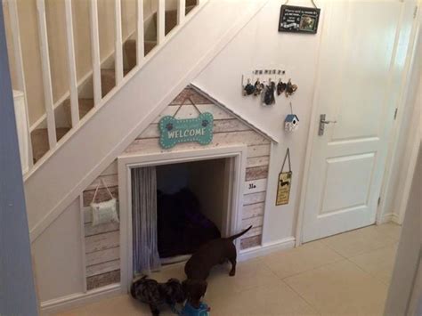 41 Amazing And Cute Dog House Under Stairs Dogmale Under Stairs Dog
