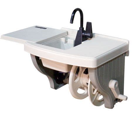 Great savings & free delivery / collection on many items. Outdoor Sink with Hose Reel — QVC.com