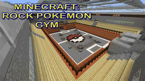 Minecraft Pokémon Rock Gym Youtube