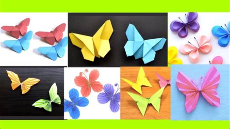 Keren 7 Cara Membuat Kupu Kupu Dari Kertas Origami Youtube