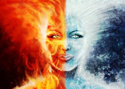 Wallpaper Proslut Astonishing Fire And Ice Wallpapers