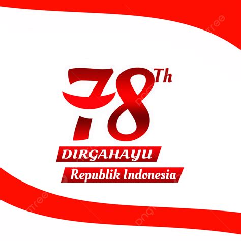 인도네시아 78번째 인도네시아 독립 기념일 헛 리 헛 리 78 인도네시아 독립 기념일 Png 일러스트 및 Psd 이미지