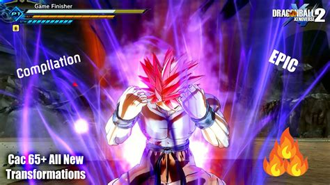 Dbxv2 Cac 65 Epic Transformations All In One Awoken Skill Dragon Ball Xenoverse 2 Mods Youtube