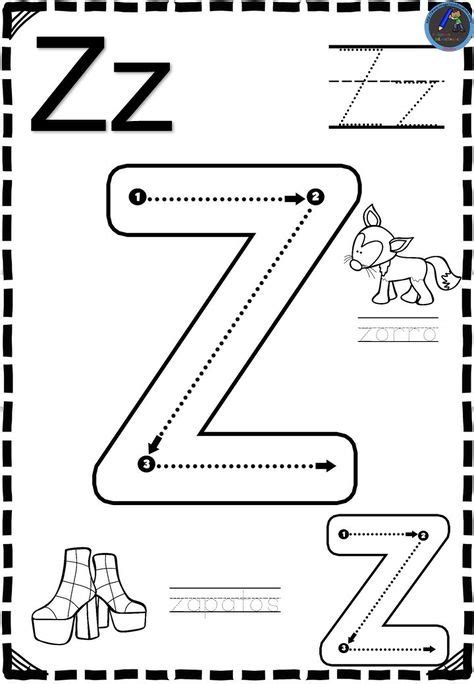 ideas de LETRA Z abecedario abecedario para niños abecedario actividades