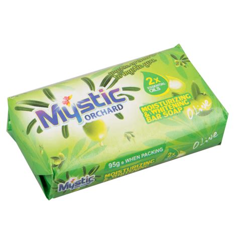 Natural ways to smell like a man. Moisturizing & Whitening Bar Soap Carton-Packed 95g MYSTIC