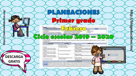 Excelentes Planeaciones Del Primer Grado Del Mes De Febrero Segundo