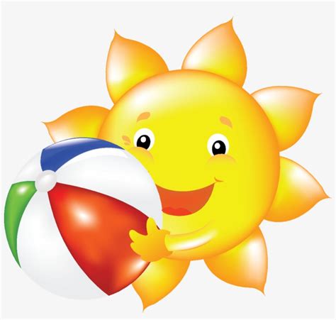 Download Summer Sun Clip Art Clipart Summer Hd Transparent Png