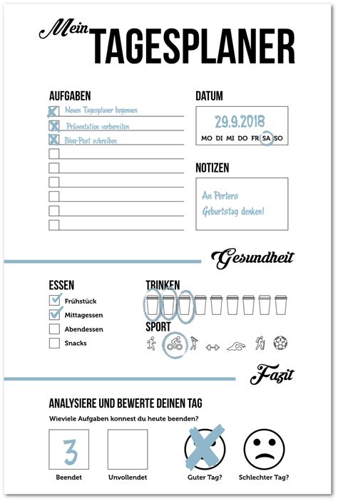 Download simple project plan templates in excel, word and pdf formats. Tag planen: Tipps & Vorlagen für einen schnellen ...