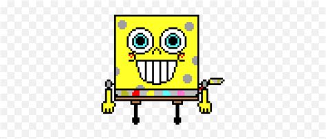 Robosoonge Spongebob Sprite Smiley Emojispongebob Emoticon Free