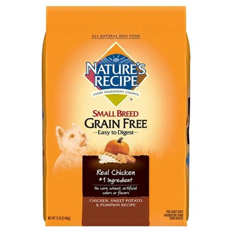 Top dog food experts break down canadian dog food brands! Nature's Recipe Small Breed Grain Free (Chicken Sweet ...