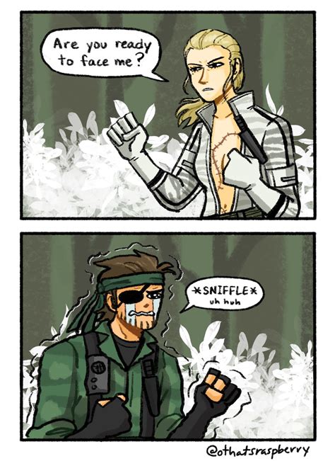 Q Metal Gear Art Metal Gear Ero Boss Mgs Naked Snake Big Boss Mgs Metal
