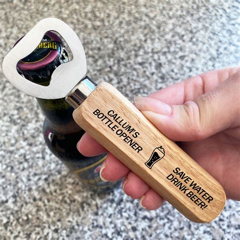 Funny Personalised Bottle Opener Ts For Him Novelty Christmas