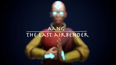 Artstation Avatar Aang Last Airbender 3d