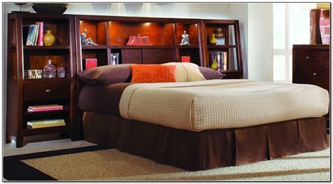 King Size Storage Bed With Bookcase Headboard King Size Bed Headboard Bookcase Headboard King