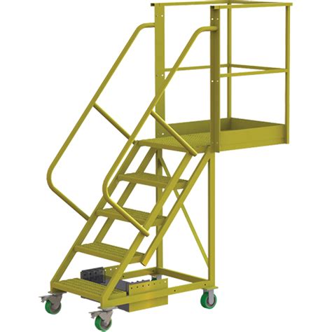 Tri Arc Manufacturing Unsupported Cantilever Rolling Ladder Vc681