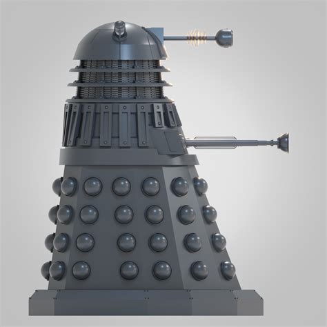 New Series Dalek High Res 3d Model Cgtrader