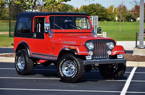 restored 1983 jeep cj 7 laredo for sale on bat auctions sold for 24 000 on november 3 2017