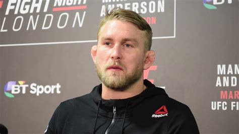 Ufc London Alexander Gustafsson Interview Youtube