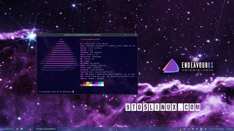 EndeavourOS Artemis Nova Released With Linux Kernel 5 19 Vanilla GRUB