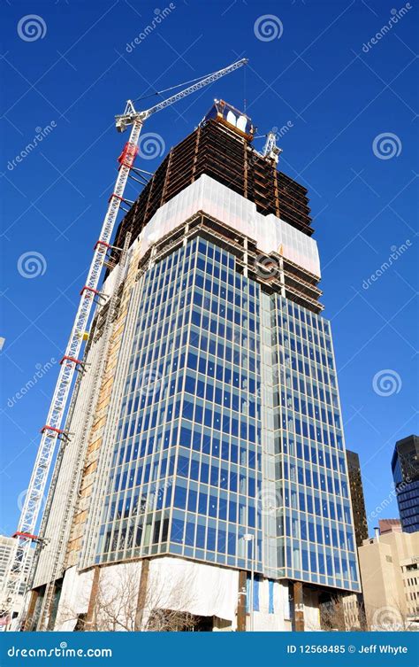 Skyscrapers Construction Stock Image Image Of Capitol 12568485