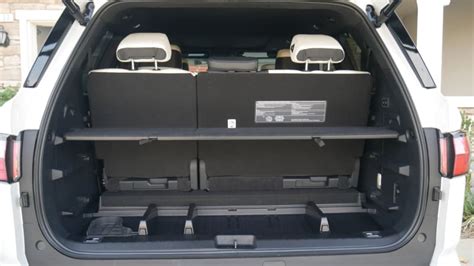 Toyota Sequoia Luggage Test How Much Fits Behind The Third Row Autoblog