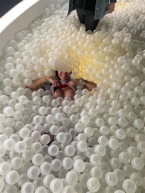 was dared to pull my tits out in this adult ball pit [f] scrolller