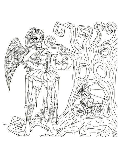 Detailed Zombie Coloring Pages For Adults And Book For Kids