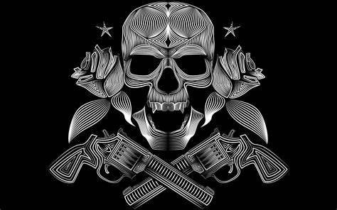Are you trying to find dark skull wallpaper hd? 1920x1200 Skull Gun N Roses 8k 1080P Resolution HD 4k ...