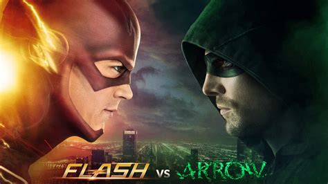 News The Flash First Images From The Flash Arrow Crossover Revealed