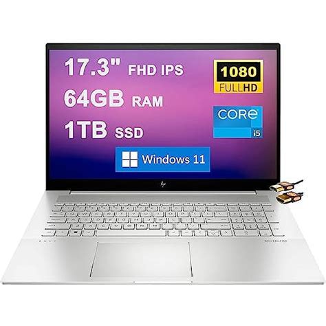 Hp Envy 17 Business Laptop 173 Fhd Ips Display 300 Nits 13th