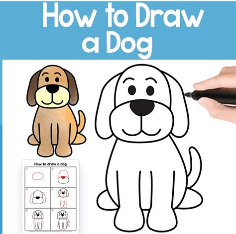 Que Monos Son Los Perros Como Dibujar Un Perro Perros Para Dibujar