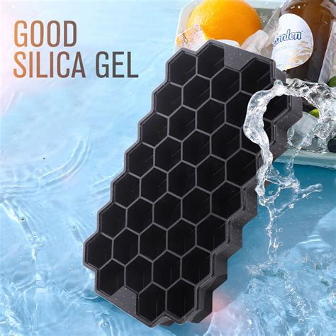 Silicone 37 Beehive Ice Cube Molds 2 Pack The Warehouse