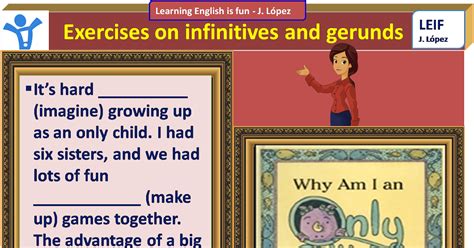 High Intermediate Level Unit 7exercises On Infinitives And Geruns