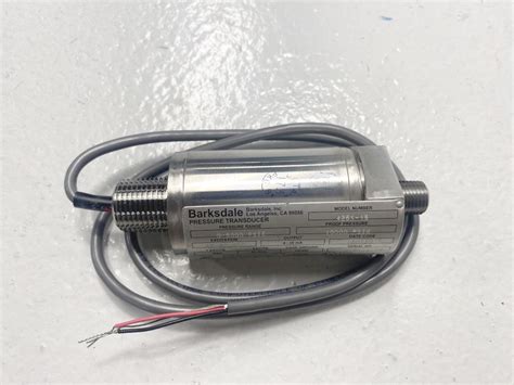 Barksdale 0 To 5000 Psig Stainless Steel Pressure Transducer 425x 15