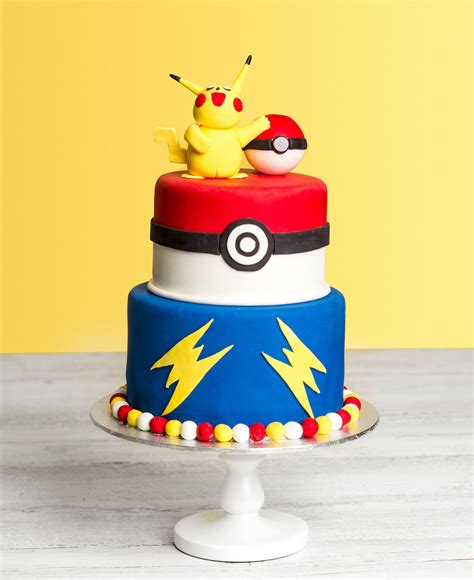 Pokemon Inspired Custom Birthday Cake Pokemon Cake Pokemon Birthday