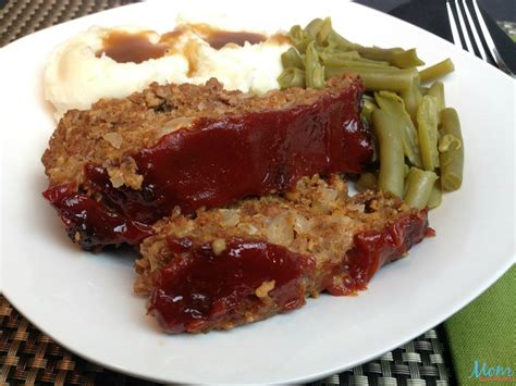 Mix until well blended and pack into the prepared loaf pan. Easy Meatloaf #Recipe with Oatmeal for a Great Family Meal ...