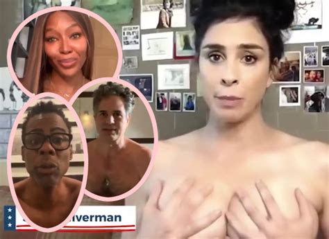 Sarah Silverman Amy Schumer More Celebs Get Naked For Voting PSA