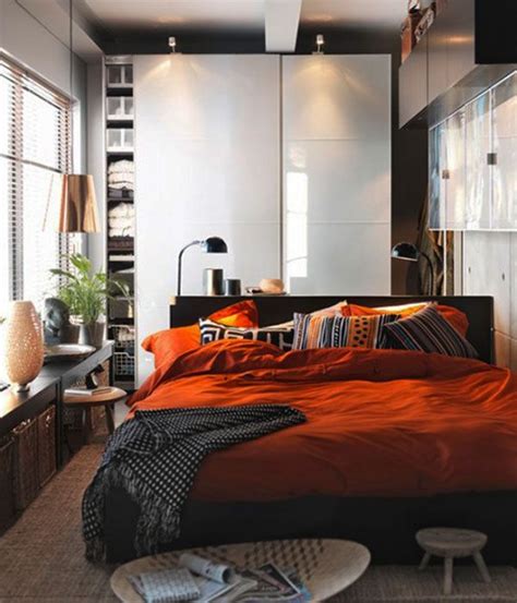 Simple bedroom decor ideas men stunning. 40 Design Ideas to Make Your Small Bedroom Look Bigger