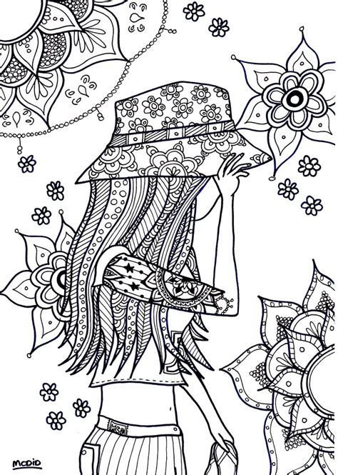 72 best Hippie Art + Peace Signs Coloring Pages for Adults images on